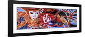 Venetian Masqurade-Graeme Stevenson-Framed Giclee Print