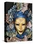 Venetian Paper Mache Mask Worn for Carnivals and Festive Occasions, Venice, Italy-Dennis Flaherty-Stretched Canvas