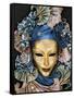 Venetian Paper Mache Mask Worn for Carnivals and Festive Occasions, Venice, Italy-Dennis Flaherty-Framed Stretched Canvas