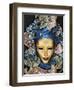 Venetian Paper Mache Mask Worn for Carnivals and Festive Occasions, Venice, Italy-Dennis Flaherty-Framed Photographic Print