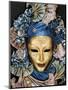 Venetian Paper Mache Mask Worn for Carnivals and Festive Occasions, Venice, Italy-Dennis Flaherty-Mounted Photographic Print