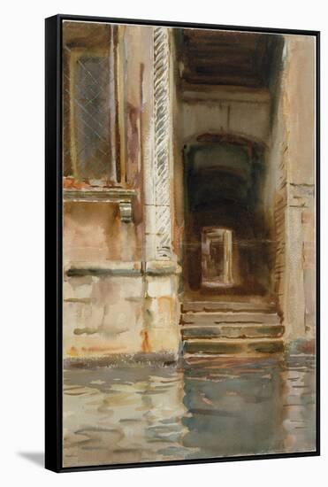 Venetian Passageway, c.1905-John Singer Sargent-Framed Stretched Canvas