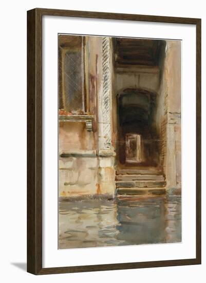 Venetian Passageway, c.1905-John Singer Sargent-Framed Giclee Print