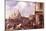 Venetian Piazza-Canaletto-Mounted Art Print