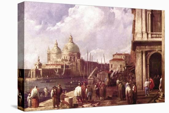 Venetian Piazza-Canaletto-Stretched Canvas
