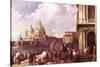 Venetian Piazza-Canaletto-Stretched Canvas