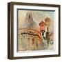 Venetian Pictures - Artwork In Painting Style-Maugli-l-Framed Art Print