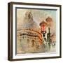 Venetian Pictures - Artwork In Painting Style-Maugli-l-Framed Art Print