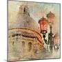 Venetian Pictures - Artwork In Painting Style-Maugli-l-Mounted Art Print