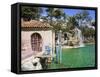 Venetian Pool, Coral Gables, Miami, Florida, United States of America, North America-Richard Cummins-Framed Stretched Canvas