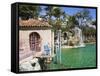 Venetian Pool, Coral Gables, Miami, Florida, United States of America, North America-Richard Cummins-Framed Stretched Canvas