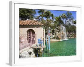 Venetian Pool, Coral Gables, Miami, Florida, United States of America, North America-Richard Cummins-Framed Photographic Print