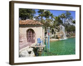 Venetian Pool, Coral Gables, Miami, Florida, United States of America, North America-Richard Cummins-Framed Photographic Print