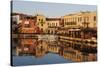 Venetian Port of Rethymnon, Crete, Greek Islands, Greece, Europe-Bruno Morandi-Stretched Canvas