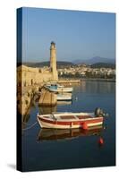 Venetian Port of Rethymnon, Crete, Greek Islands, Greece, Europe-Bruno Morandi-Stretched Canvas