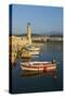 Venetian Port of Rethymnon, Crete, Greek Islands, Greece, Europe-Bruno Morandi-Stretched Canvas