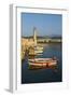 Venetian Port of Rethymnon, Crete, Greek Islands, Greece, Europe-Bruno Morandi-Framed Photographic Print