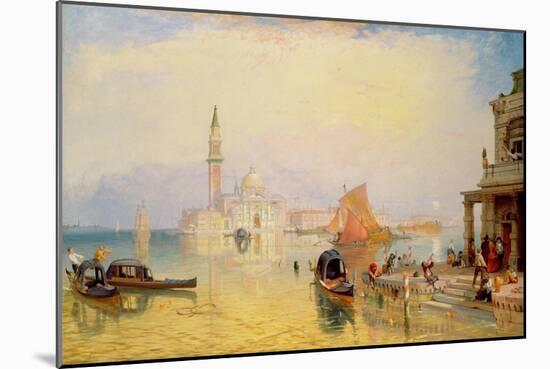 Venetian Scene, 19th century-James Baker Pyne-Mounted Giclee Print