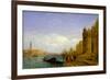 Venetian Scene (Oil on Canvas)-Felix Ziem-Framed Giclee Print