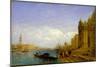 Venetian Scene (Oil on Canvas)-Felix Ziem-Mounted Giclee Print