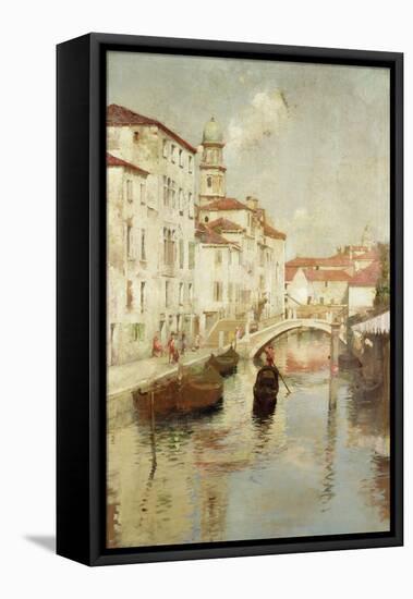 Venetian Scene-Walter Frederick Osborne-Framed Stretched Canvas