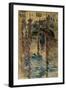 Venetian Scene-Jean-Baptiste-Camille Corot-Framed Giclee Print