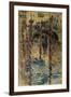 Venetian Scene-Jean-Baptiste-Camille Corot-Framed Giclee Print