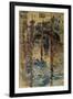 Venetian Scene-Jean-Baptiste-Camille Corot-Framed Giclee Print