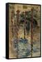 Venetian Scene-Jean-Baptiste-Camille Corot-Framed Stretched Canvas