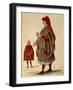 Venetian Senator Wearing "Dogalina", Formal Robe with Wide Sleeves-Jan van Grevenbroeck-Framed Giclee Print