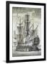 Venetian Ship, Italy, 18th Century-null-Framed Giclee Print