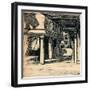 'Venetian Street', 1900-David Young Cameron-Framed Giclee Print