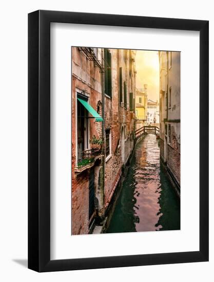 Venetian Sunlight - Antica Trattoria Poste Vecie-Philippe HUGONNARD-Framed Photographic Print