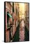 Venetian Sunlight - Antica Trattoria Poste Vecie-Philippe HUGONNARD-Framed Stretched Canvas