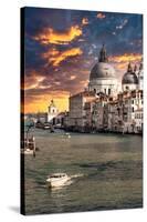 Venetian Sunlight - Basilica Santa Maria-Philippe HUGONNARD-Stretched Canvas