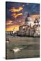 Venetian Sunlight - Basilica Santa Maria-Philippe HUGONNARD-Stretched Canvas