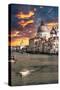 Venetian Sunlight - Basilica Santa Maria-Philippe HUGONNARD-Stretched Canvas