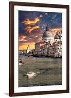 Venetian Sunlight - Basilica Santa Maria-Philippe HUGONNARD-Framed Premium Photographic Print