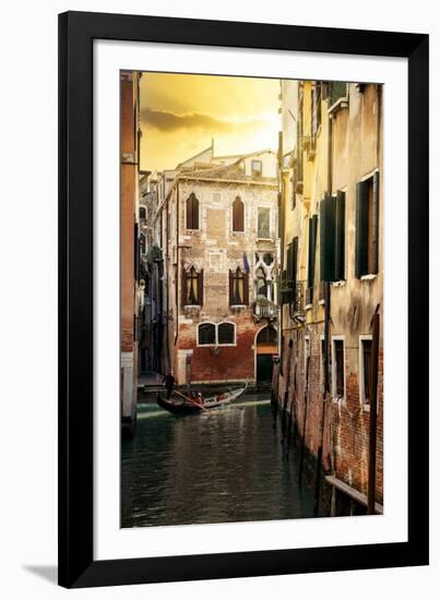 Venetian Sunlight - Between Light and Shadow-Philippe HUGONNARD-Framed Photographic Print