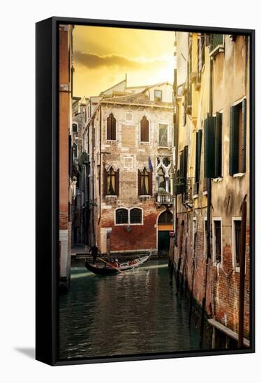 Venetian Sunlight - Between Light and Shadow-Philippe HUGONNARD-Framed Stretched Canvas