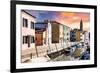 Venetian Sunlight - Burano Island-Philippe HUGONNARD-Framed Photographic Print