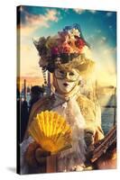 Venetian Sunlight - Carnival of Venice-Philippe HUGONNARD-Stretched Canvas