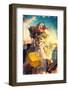 Venetian Sunlight - Carnival of Venice-Philippe HUGONNARD-Framed Photographic Print