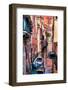 Venetian Sunlight - Coral Sunset Canal-Philippe HUGONNARD-Framed Photographic Print