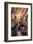 Venetian Sunlight - End of day Gondola ride-Philippe HUGONNARD-Framed Photographic Print