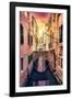 Venetian Sunlight - End of the Day Magenta-Philippe HUGONNARD-Framed Photographic Print