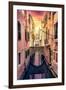 Venetian Sunlight - End of the Day Magenta-Philippe HUGONNARD-Framed Photographic Print