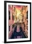 Venetian Sunlight - End of the Day Magenta-Philippe HUGONNARD-Framed Photographic Print