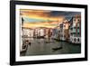 Venetian Sunlight - End of the Day on the Grand Canal-Philippe HUGONNARD-Framed Photographic Print