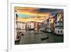 Venetian Sunlight - End of the Day on the Grand Canal-Philippe HUGONNARD-Framed Photographic Print